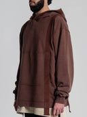Hooded Sweat Shirt in brown by Lotesend – image 2 of 10