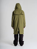 Hooded Over Coat in khaki by Lotesend – image 8 of 8