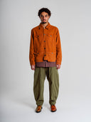 Cropped Chore Jacket in rust by Lotesend – image 8 of 10