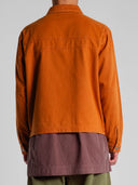Cropped Chore Jacket in rust by Lotesend – image 4 of 10