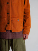 Cropped Chore Jacket in rust by Lotesend – image 5 of 10