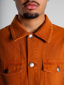 Cropped Chore Jacket in rust by Lotesend – image 7 of 10