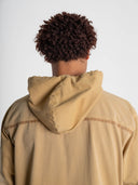 Hooded Four Pocket Over Shirt in khaki by Lotesend – image 6 of 9