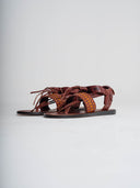 Prophetic Sandal in brown & ocra by Lotesend – image 5 of 5