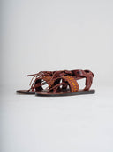 Prophetic Sandal in brown & ocra by Lotesend – image 2 of 5