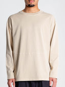Flatlock T-Shirt in mushroom by Lotesend – image 1 of 9