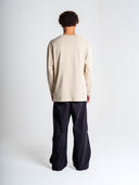 Flatlock T-Shirt in mushroom by Lotesend – image 9 of 9