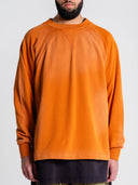 Raglan Sweatshirt Longline in rust by Lotesend – image 1 of 10