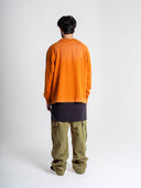 Raglan Sweatshirt Longline in rust by Lotesend – image 10 of 10