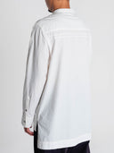Extended Side-Vent Shirt in white by Lotesend – image 3 of 4