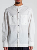 Side-Vent Shirt in white by Lotesend – image 1 of 10