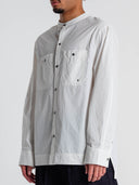 Side-Vent Shirt in white by Lotesend – image 2 of 10