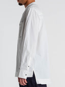 Side-Vent Shirt in white by Lotesend – image 3 of 10