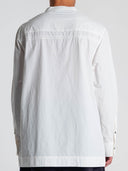 Side-Vent Shirt in white by Lotesend – image 10 of 10
