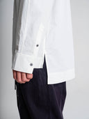 Side-Vent Shirt in white by Lotesend – image 7 of 10