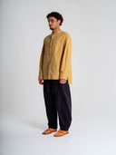 Side-Vent Shirt in khaki by Lotesend – image 9 of 10