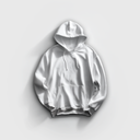 HOODED SWEAT SHIRT - BLACK